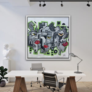 Abstract City By Diva II