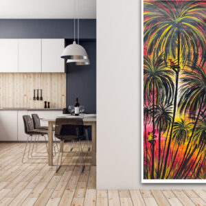 Men On Palm Trees By Obie Daniel