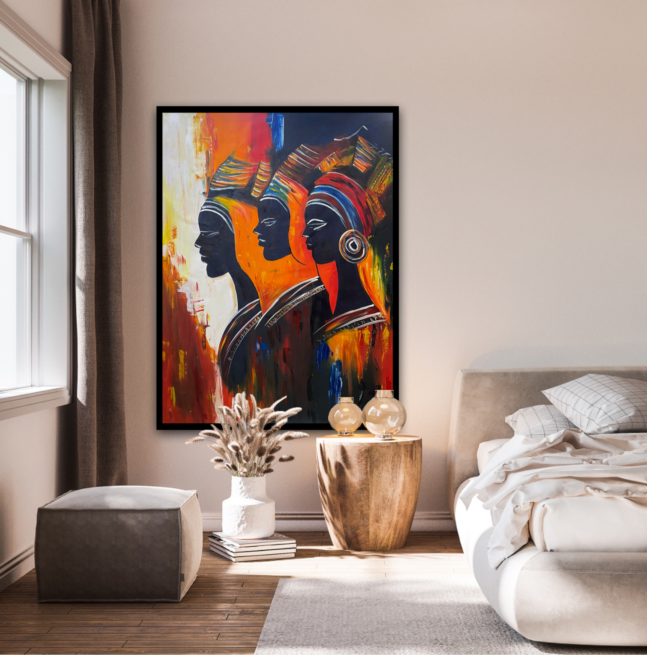 Three Faces By Bamidele