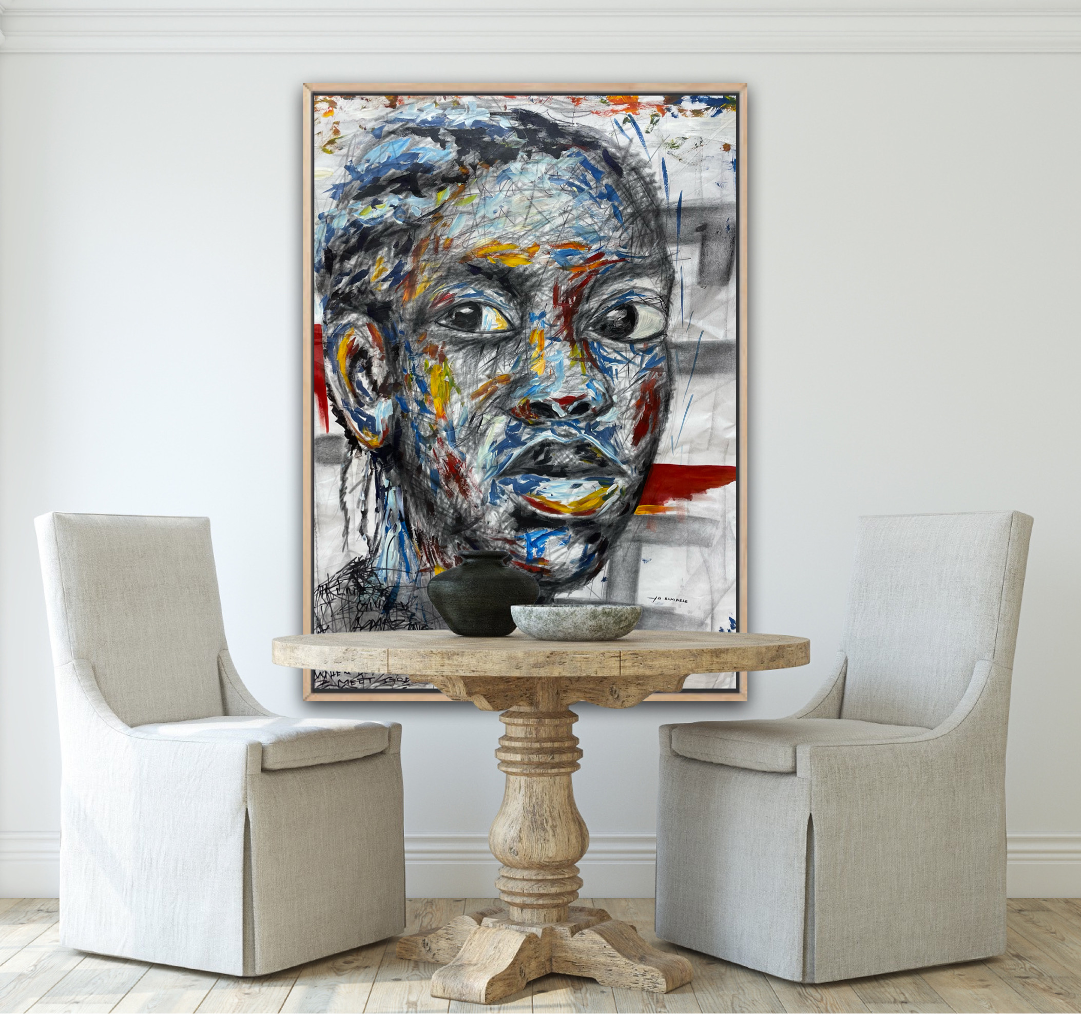 What I see II By Bamidele