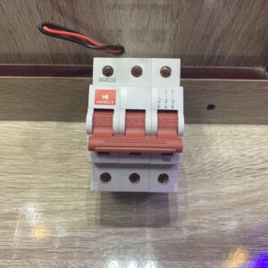 Havells 100Amp DC Havell 3 Poles Miniature Circuit Breaker For Overload Protection, Short Circuit Protection