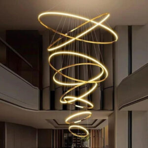 8 Rings Chandelier