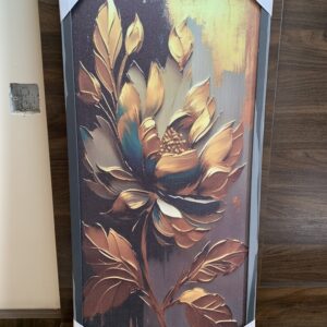 Gold Floral art