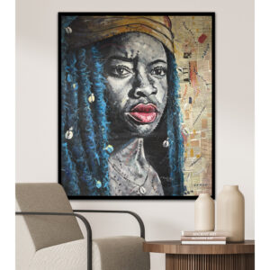 The moment ( mix media )